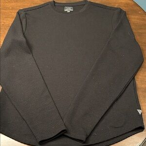 Guess Black Ribbed Knit Sweater